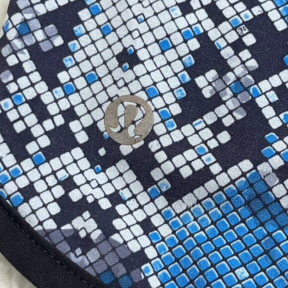 Lululemon Run Speed Shorts 4 Mini Ziggy Snake Caspian Pipe Dream Blue Snakeskin - Picture 4 of 9